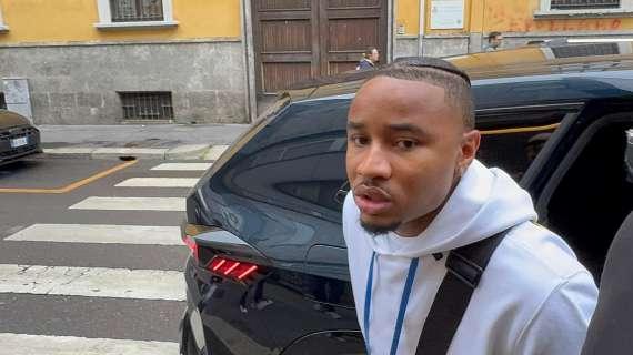 MN - Nkunku è arrivato al centro Ambrosiano per l'idoneità sportiva