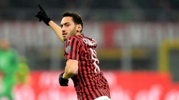 Milan, fiducia per Calhanoglu: buone notizie dall’infermeria, il dieci rossonero verso il rientro