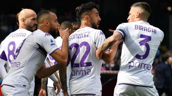 Serie A, la classifica aggiornata: vola la Fiorentina, duro colpo per il Napoli