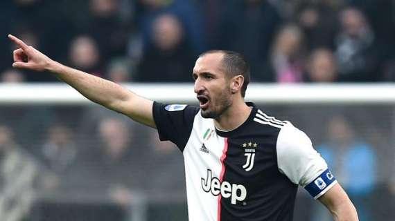 Juventus, Chiellini: "E' l'ora di togliere la quarantena. Fateci terminare la stagione"