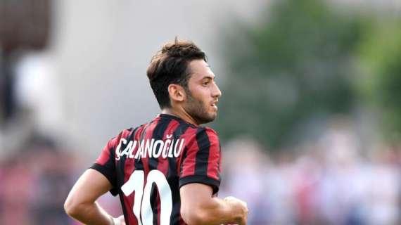Milan-Craiova, i convocati di Montella: c'è Calhanoglu, out Abate, Bacca, Paletta e Sosa
