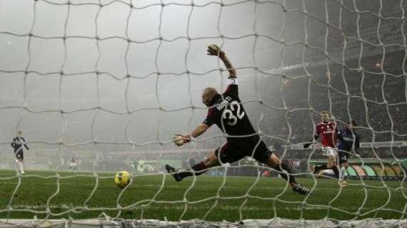 Il Milan s'inceppa, derby amaro per i rossoneri