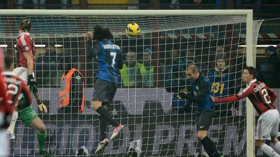 LIVE MN - Inter-Milan (1-1) - Mea culpa rossonero: è un pari beffa