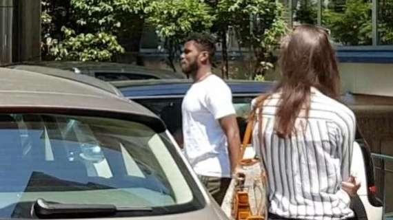 MN - Finita la prima parte delle visite mediche di Kessiè che lascia la clinica "La Madonnina"