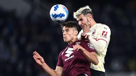Theo Hernandez a DAZN: "Hanno perso tempo tutta la partita, così non è facile giocare"