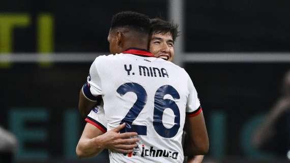 La probabile formazione del Cagliari: Yerry Mina in dubbio