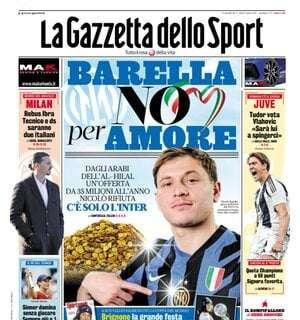 La Gazzetta in apertura sul Milan: "Rebus Ibra. Tecnico e ds saranno due italiani"
