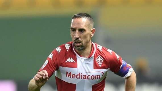 Fiorentina, nessuna lesione per Ribery. Esami anche per Bonaventura