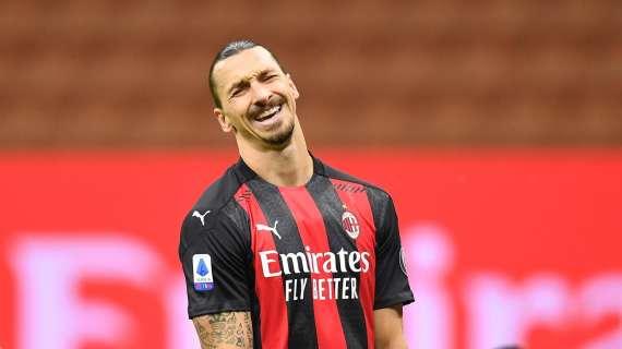 Sky - Milan, Ibra verso il forfait contro il Genoa: lo svedese sente ancora dolore