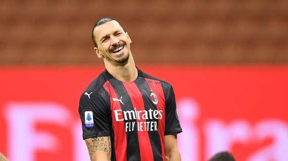 MN - Si ferma ancora Ibrahimovic: soffusione emorragica nel contesto del muscolo soleo