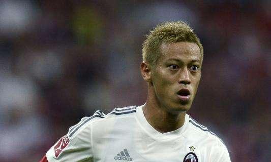 Milan, in arrivo l'offerta del Tottenham per Honda