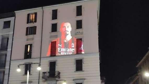MN - Milan, attività speciale: proiezioni in vista del derby in tutta la città