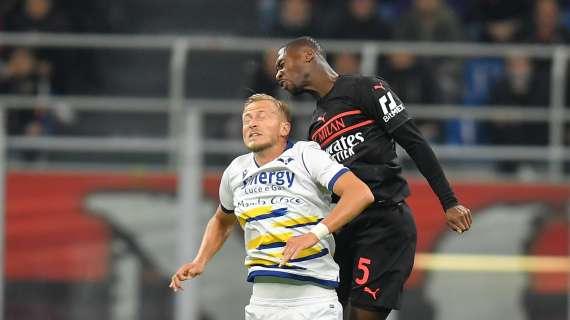 Milan, prima sanzione per Ballo-Touré dopo l'ammonizione contro il Verona