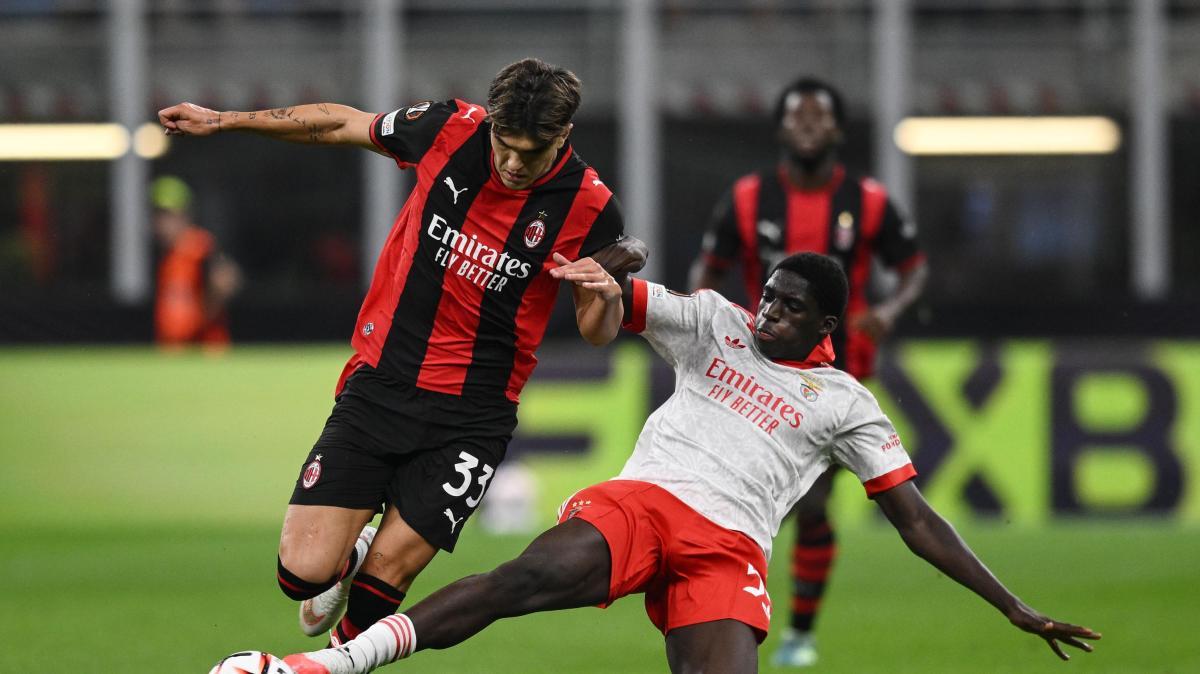 MIL-BEN (0-1): Lukebakio porta in vantaggio il Benfica con un mancino dal limite