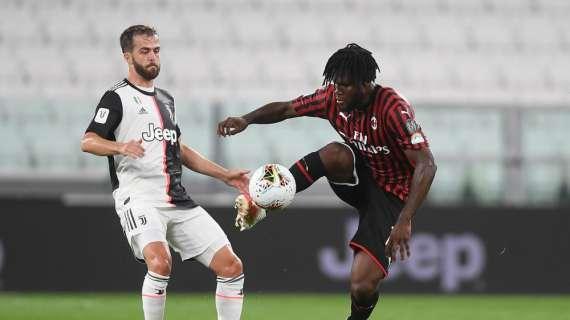 Tuttosport - Juve in finale, ma onore al Milan: i rossoneri combattono con orgoglio allo Stadium