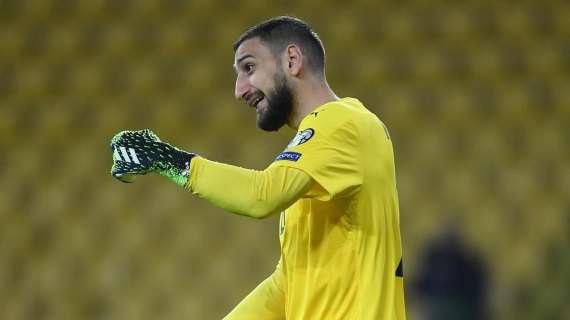 Italia-Irlanda del Nord: Gigio Donnarumma decisivo nella ripresa con due belle parate