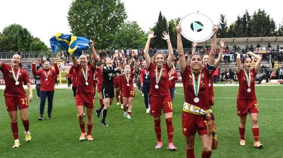 Serie A femminile, la capolista Roma non si ferma: 2-0 sul campo del Sassuolo