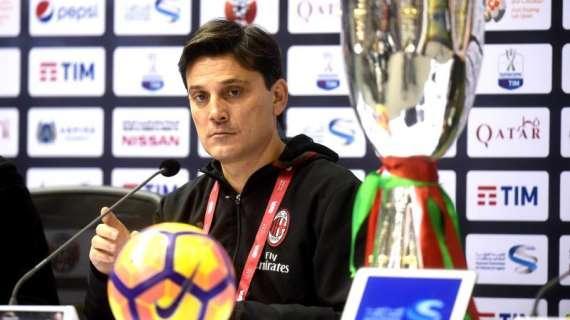 LIVE MN - Montella: "Voglio che la mia squadra mi stupisca ancora, per arrivare in Europa bisogna alzare l'asticella. Niang da recuperare"