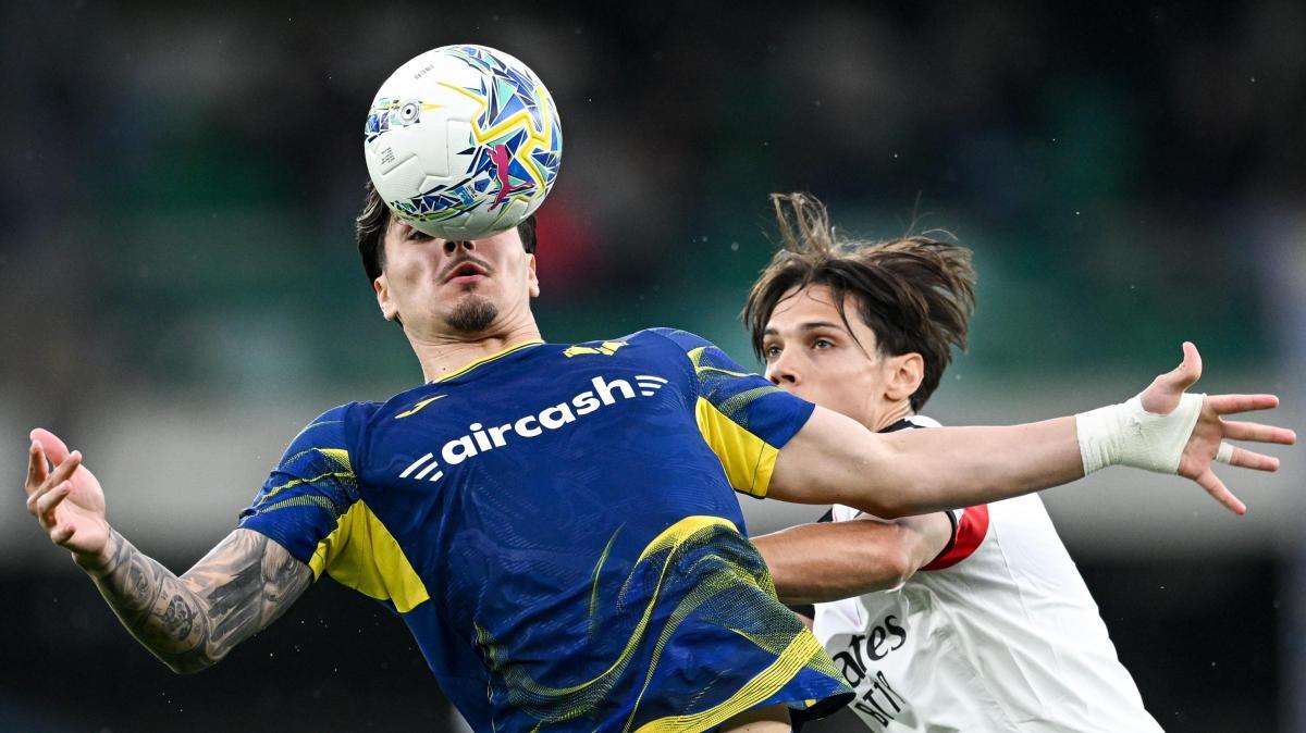 L’Hellas Verona non è riuscito a segnare alcun gol per quattro partite consecutive contro il Milan per la prima volta nella storia