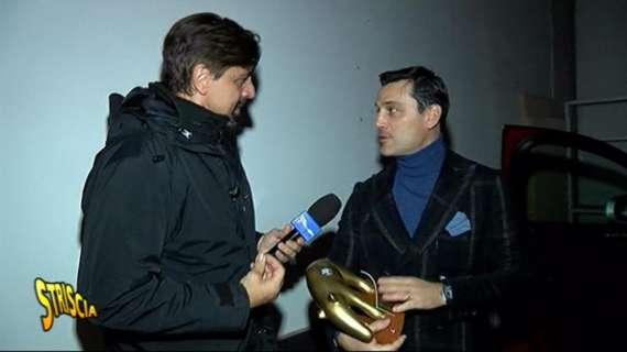Montella a Striscia la Notizia: "Gattuso se lo merita, adesso mi riposo un po'. Nazionale? E' presto, devo metabolizzare"