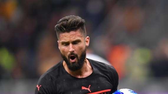 Giroud a DAZN: "Oggi ci prendiamo i tre punti, la cosa più importante"