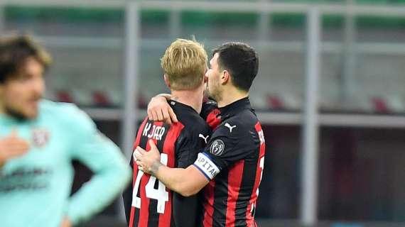 Romagnoli conforta Kjaer dopo l'operazione: "Forza Simon"