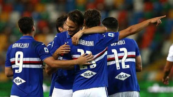 Sampdoria, oggi cinque giocatori si sono allenati individualmente
