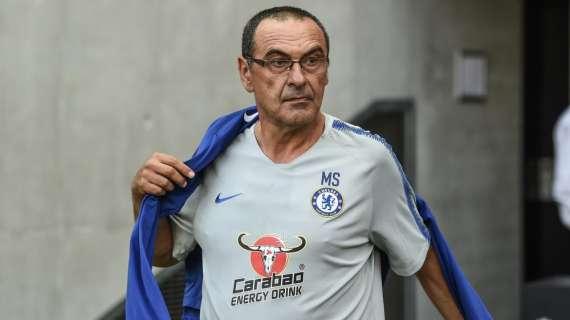 Sarri: "Nessun contatto con altri club, parlerò con il Chelsea dopo la finale"