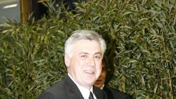 Ancelotti: "Pippo c'è? Non vorrei che si fosse travestito da Ganz"