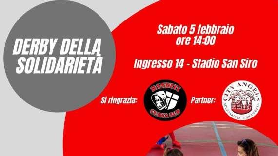 Derby della solidarietà con la Curva Sud: i ragazzi di Amatrice sbarcano a Milano 
