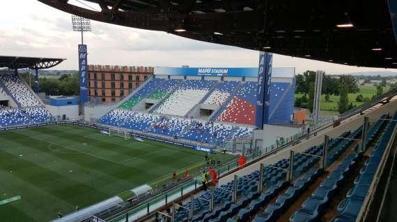 Sassuolo-Milan, "ASSOLUTAMENTE VIETATO" l’ingresso di maglie, sciarpe, bandiere rossonere nel settore neroverde