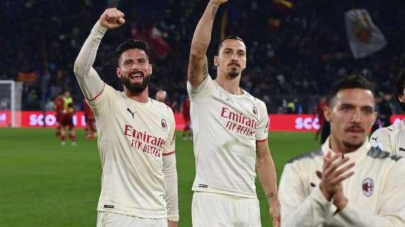 Giroud a L'Equipe: "Non erano in molti a pensare che avrei potuto dare ancora questo apporto. Bel rapporto con Ibra, abbiamo vissuto momenti straordinari al Milan"