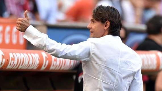 Inzaghi accenna un sorriso: segnali incoraggianti dall'infermeria. Resta il dubbio Menez