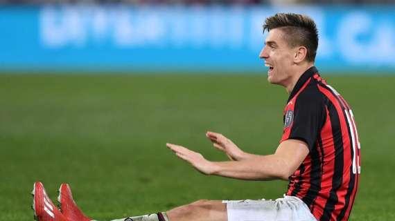 Piatek, contro la Lazio a secco per la prima volta da quando è partito titolare