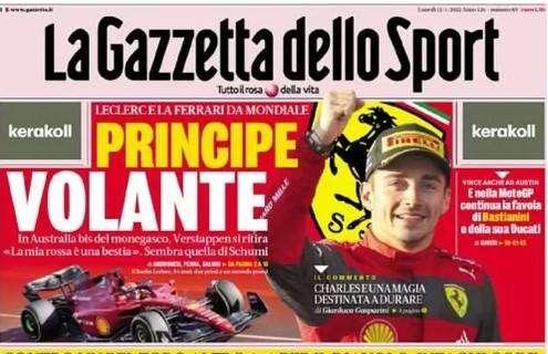 L'apertura della Gazzetta: "Milan Interrotto"