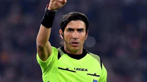 Arbitri 25esima giornata Serie A: statistiche in campionato
