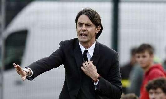 Inzaghi a MN: "Difficile giocare contro un '78 e difensori di Serie B. Dobbiamo recuperare energie e giocatori"