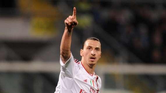 FOTO - La dedica di Ibra alla Sud dopo il primo gol