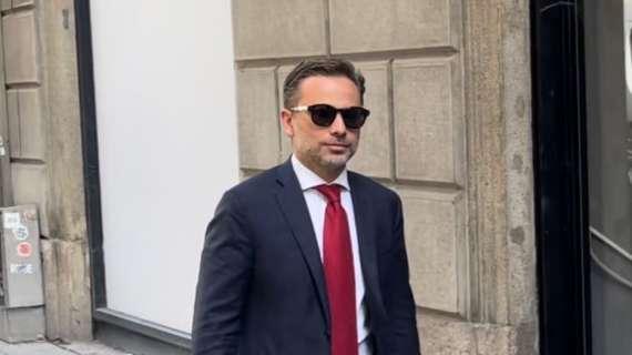 L'arrivo di Furlani al pranzo Uefa: "Ibra? È un campione, certo che vorrei lavorare con lui"