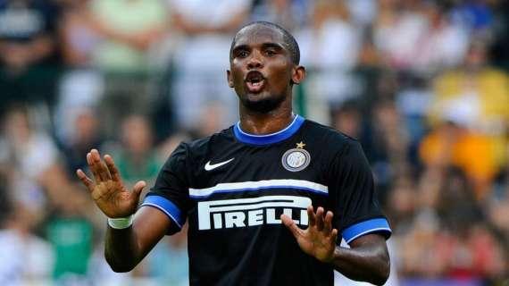 La Gazzetta rivela: “Eto’o era pronto per le visite con i rossoneri, ma un no da Arcore lo ha spedito all’Everton”