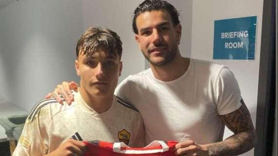 La dedica del giovane Almaviva della Roma per Theo: "Sei un fenomeno" 