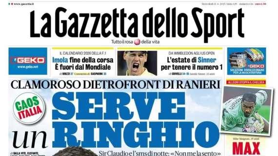 Ex rossoneri in pole per le panchine: le prime pagine dei principali quotidiani sportivi