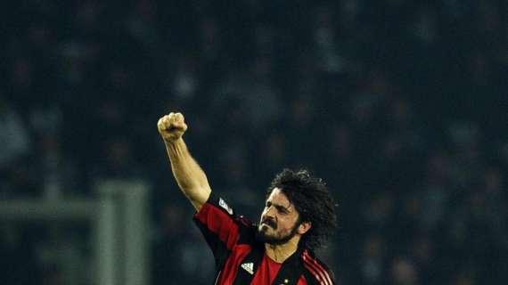 Juventus  Milan, Gattuso gol, il giusto tributo ad un grande cuore rossonero! 