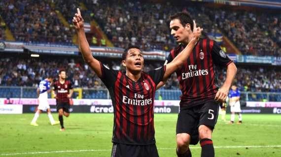 Tuttosport - Verso Juventus-Milan: Bonaventura nel tridente, Bertolacci ancora titolare. Bacca e Locatelli tornano dal primo minuto