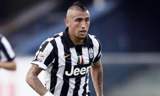 Juventus, Vidal e Pirlo si sono allenati a parte