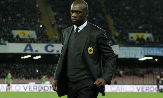 Seedorf a Sky: "Ho provato de Jong ed Essien per la Champions. Balotelli? Capita di giocare male..."