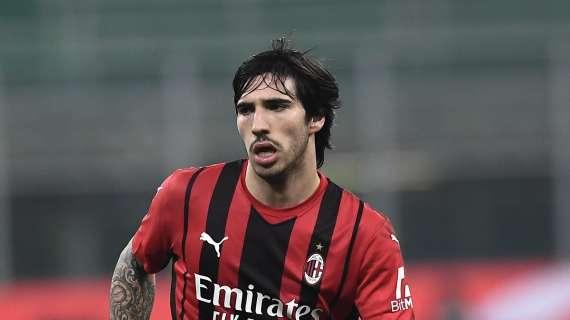 Milan, 50ª presenza da titolare per Tonali in Serie A. Stesso numero anche per Diaz 