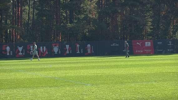 FOTO MN - Milanello, lavoro personalizzato sul campo per Gabbia