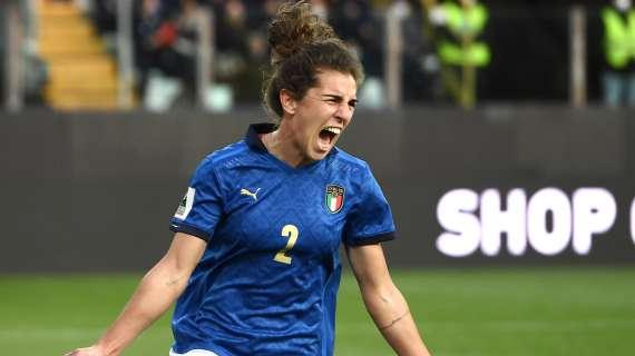 Italia Femminile, la rossonera Bergamaschi: "È un pareggio che ci sta stretto"