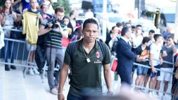MN - Bacca al Villarreal per 2,5 mln, diritto di riscatto a 15,5. Nessuna opzione sull'obbligo